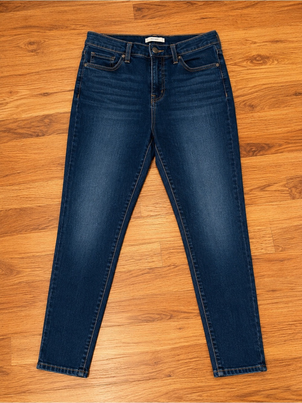 Women's Skinny Jeans - Dark Blue
